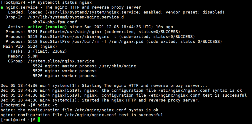 谷歌云安装PHP+Mysql+Nginx