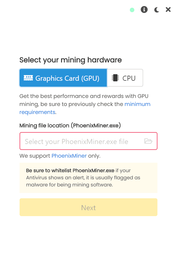 UnMineable Miner挖矿软件