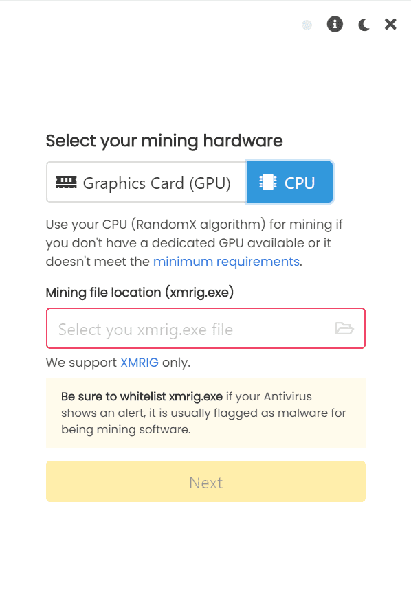 UnMineable Miner挖矿软件