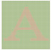 上图中的A读不出为红色色盲。