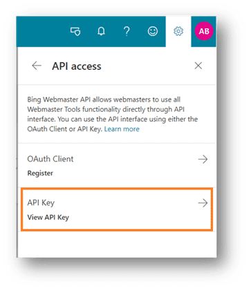 访问IndexNow即时索引：必应网址提交 API