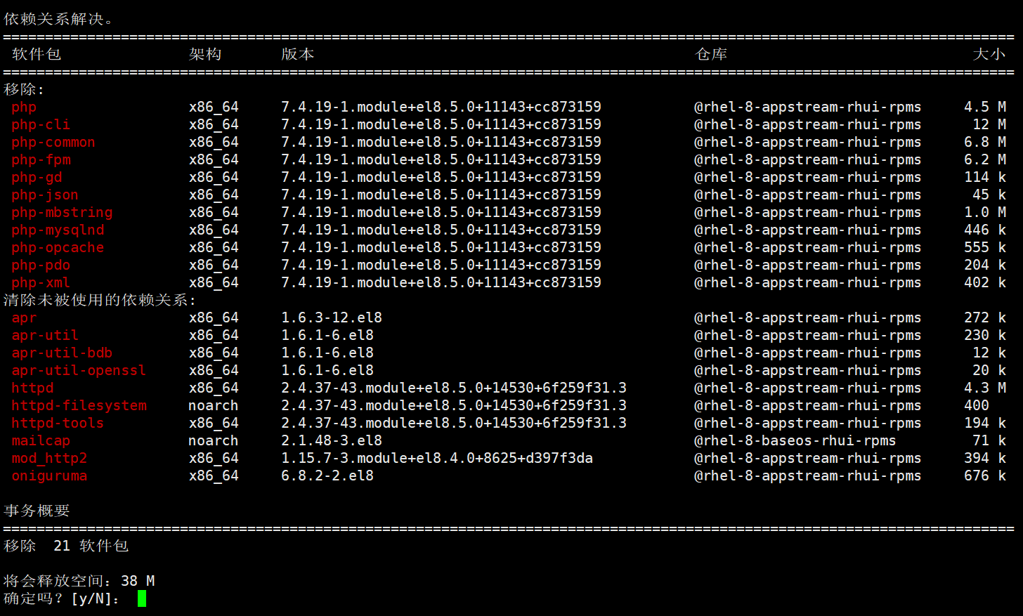 AWS 亚马逊云 Red Hat9 WEB服务器配置 LNMP