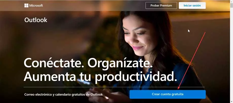 免费注册Hotmail 或 Outlook 邮箱帐户-1