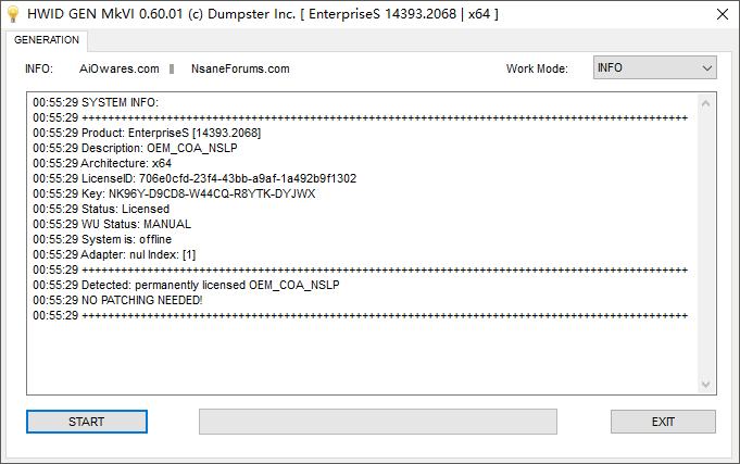 Windows 10 数字权利激活工具 HWIDGEN v60.01-1