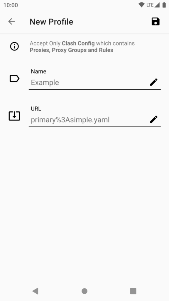 Clash for Android 中文使用教程：Clash订阅