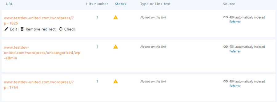 在 WordPress 中对404错误进行重定向