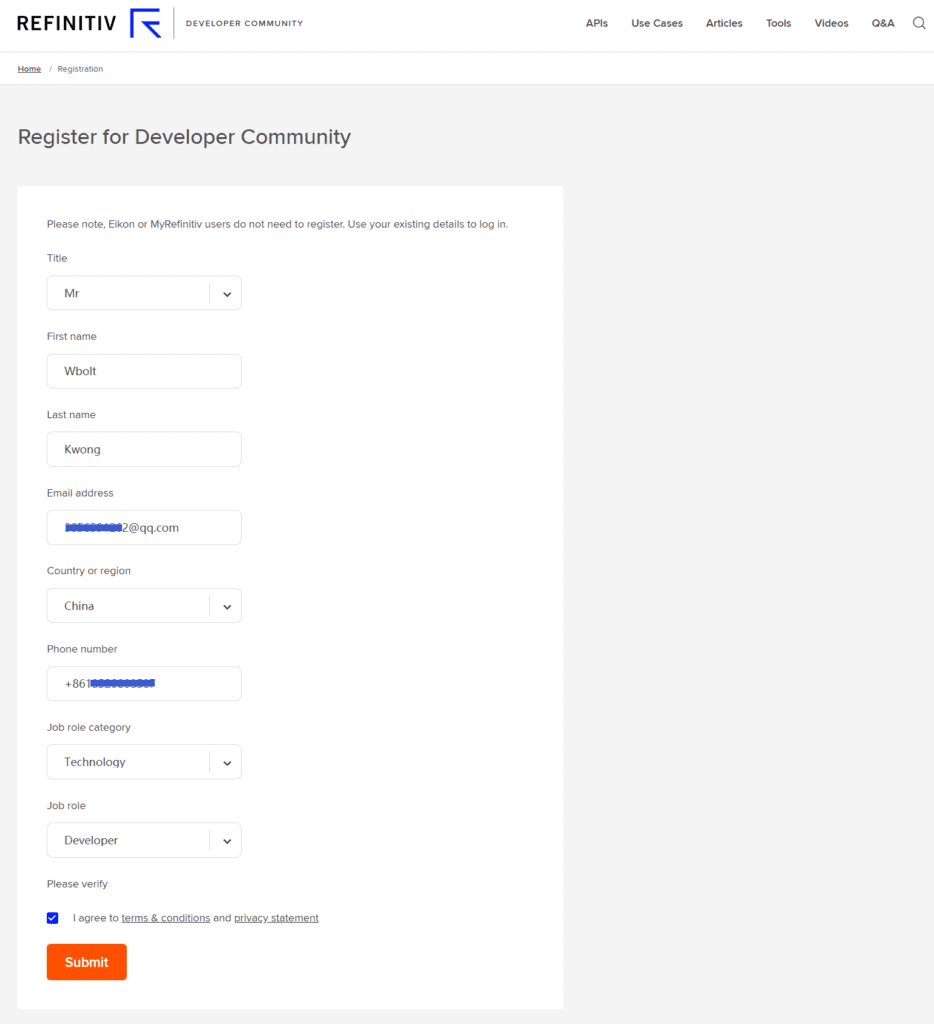 英文分词OpenCalais API申请教程-2