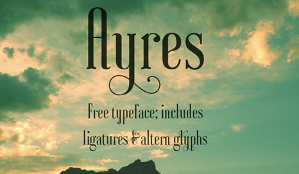 免费字体下载 20 种适合中小企业的衬线字体-9