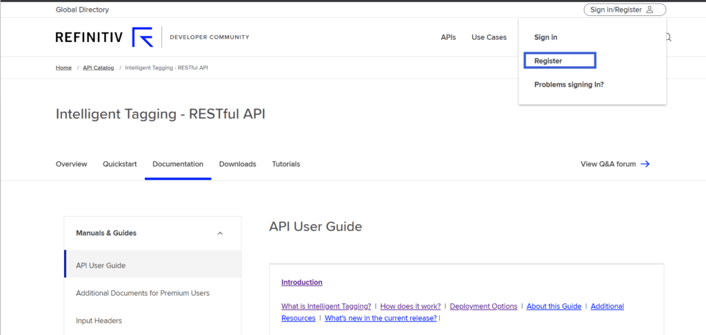 英文分词OpenCalais API申请教程-1