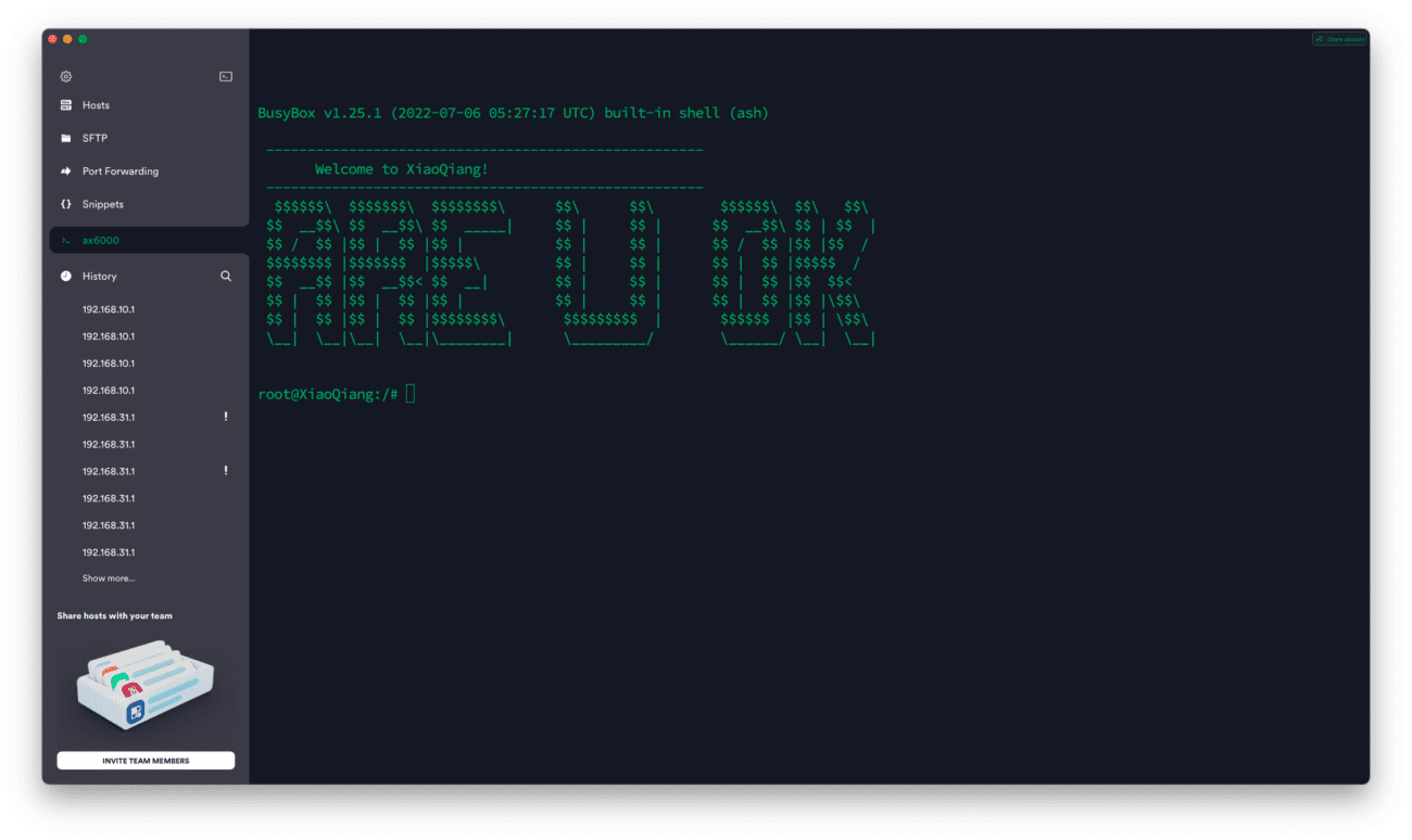 红米AX6000 安装 ShellClash 教程