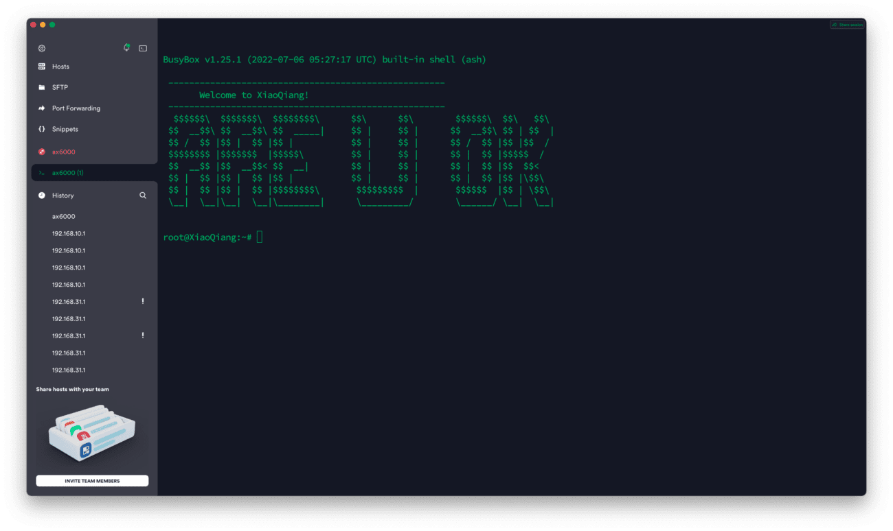 红米AX6000 安装 ShellClash 教程