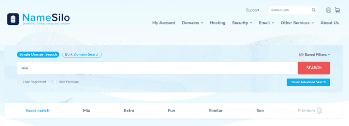 NameSilo 域名注册教程 NameSilo 便宜的国外域名注册商-1