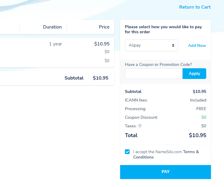 NameSilo 域名注册教程 NameSilo 便宜的国外域名注册商-1