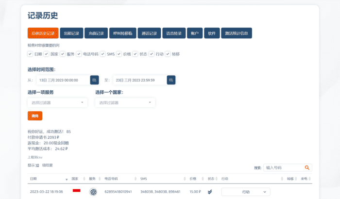 SMS-Activate 国外接码平台 使用教程（包含各国免费接码平台介绍）-1