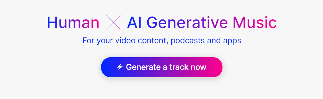Mubert 穆贝特 AI创作音乐 ，智能配乐神器-1