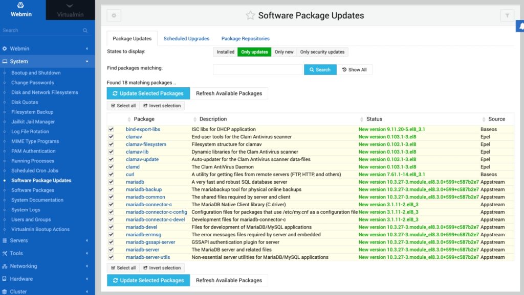 2023年10款好用的Linux服务器网站管理面板推荐-10