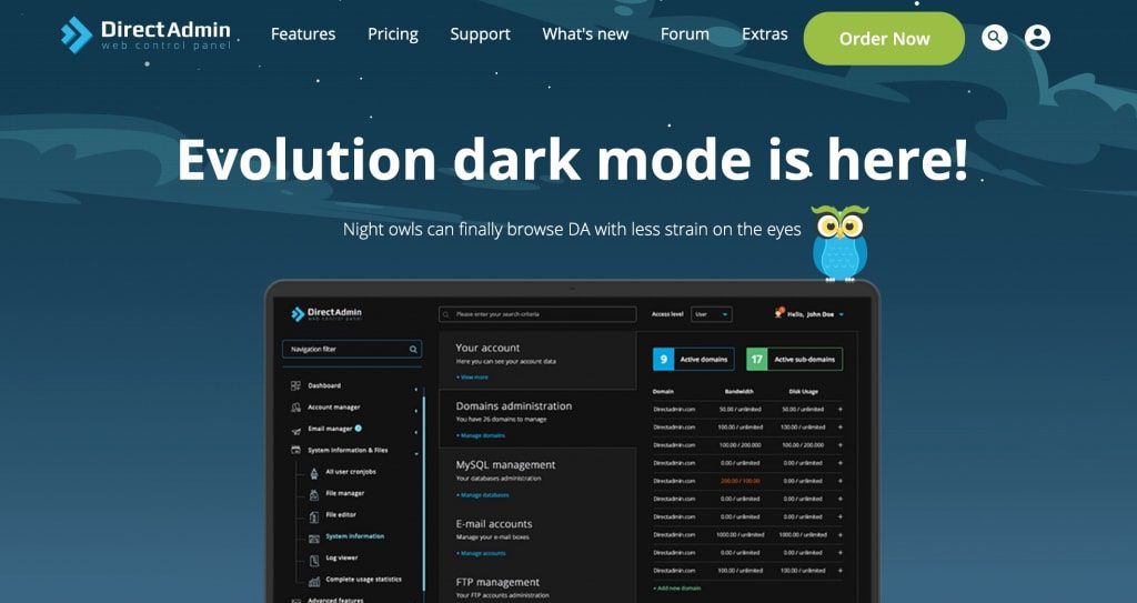 2023年10款好用的Linux服务器网站管理面板推荐-6