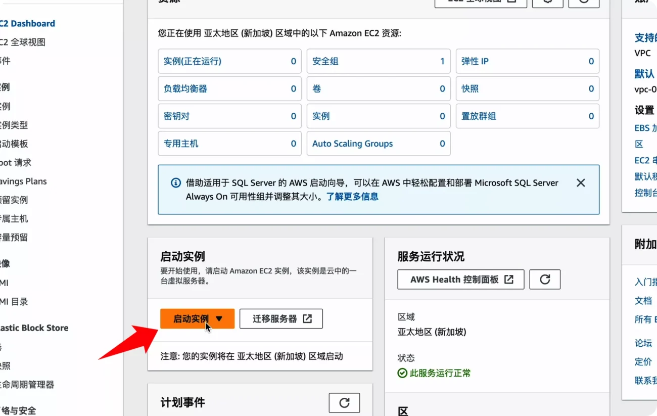 免费申请亚马逊云服务器，使用AWS搭建 Debian 11系统-10