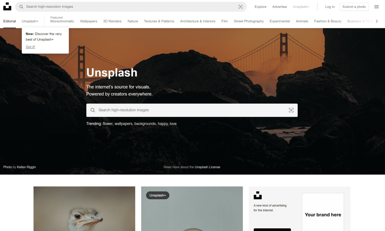 推荐三个免费高清素材网站-1