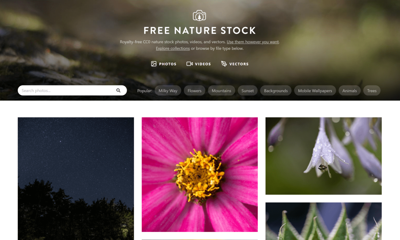 推荐三个免费高清素材网站-1