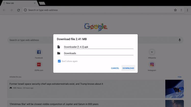 在 Firestick & Android 上安装 Downloader App-37