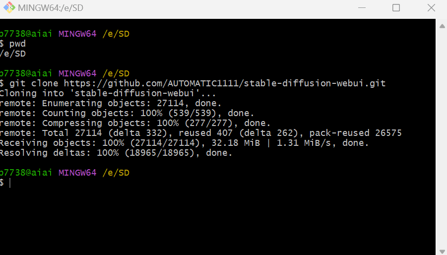 Windows安装 Stable Diffusion 支持python3.11-1