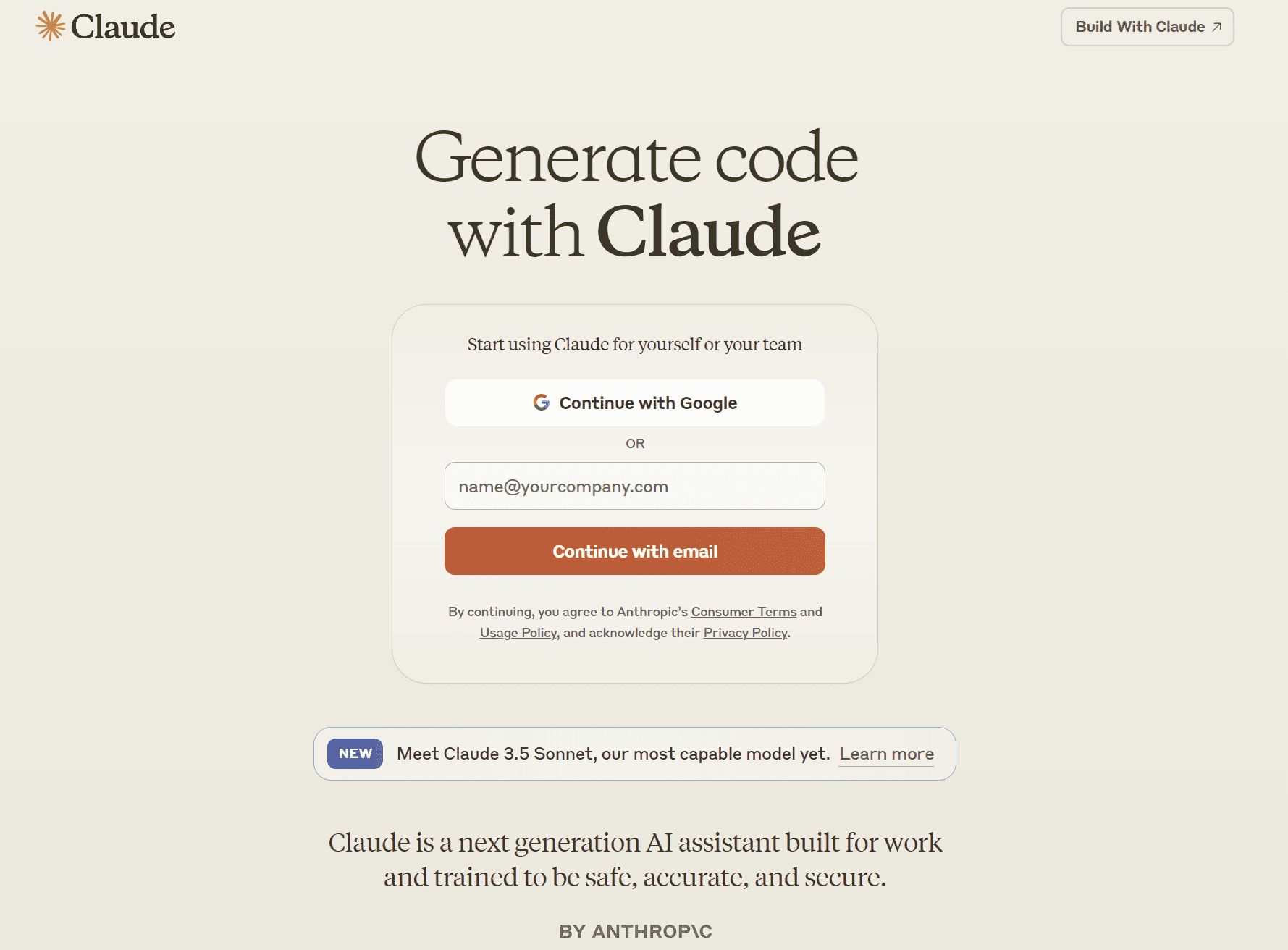 超越 GPT-4o 的最强免费AI Claude 3.5 注册教程-1