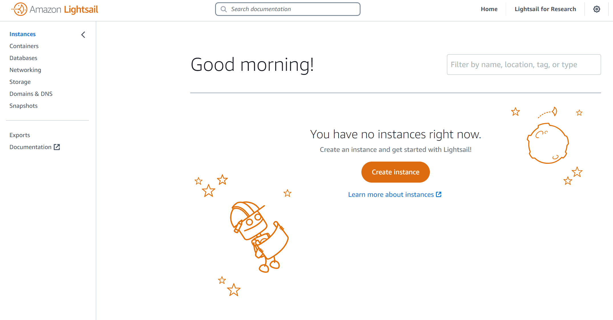 在AWS亚马逊云中使用Lightsail搭建Cyber​​​​Panel Linux主机面板-1