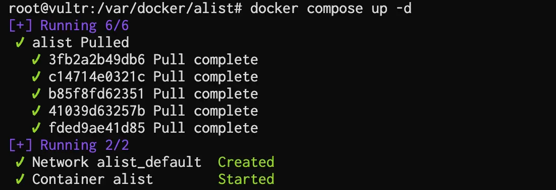 如何搭建 Alist 私人网盘？超详细的保姆级教程-3