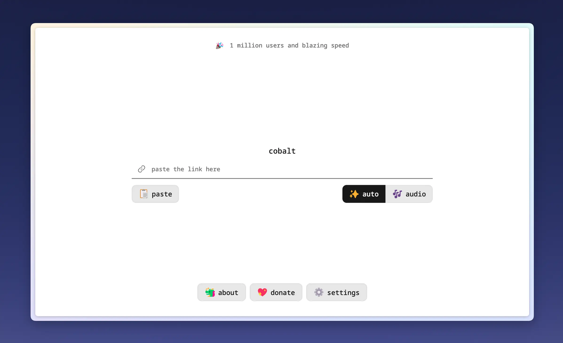Cobalt.tools：YouTube视频下载工具，支持最高下载 4K/8K-1