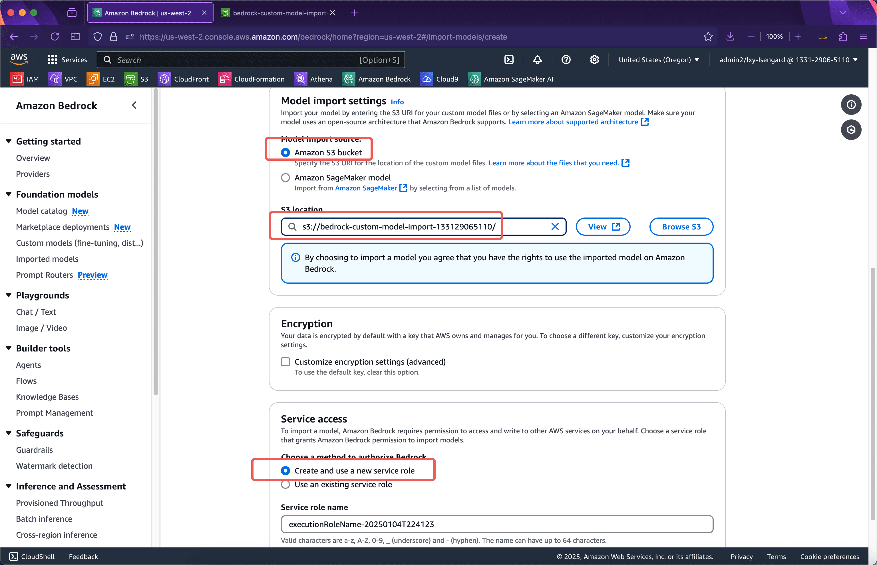 如何在 AWS Bedrock 上部署 DeepSeek R1 的 Llama 70B 自定义模型，零基础指南！-3